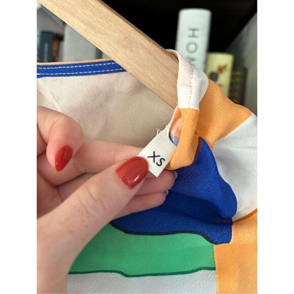 NWT PIPPA The Label Wini Maxi Dress Blue Ziggy Size XS MSRP $166 - Picture 5 of 12